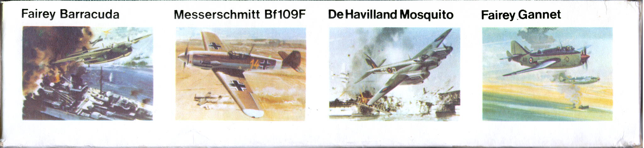 Боковая сторона верхней части коробки FROG F276, Rovex industries ltd, Kawanishi H8K2 'Emily' flying boat, 1969, другие модели компании